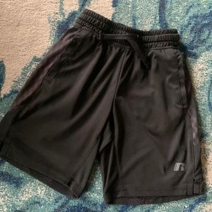 Boys Russell Dri-Power Shorts Black Boys 8